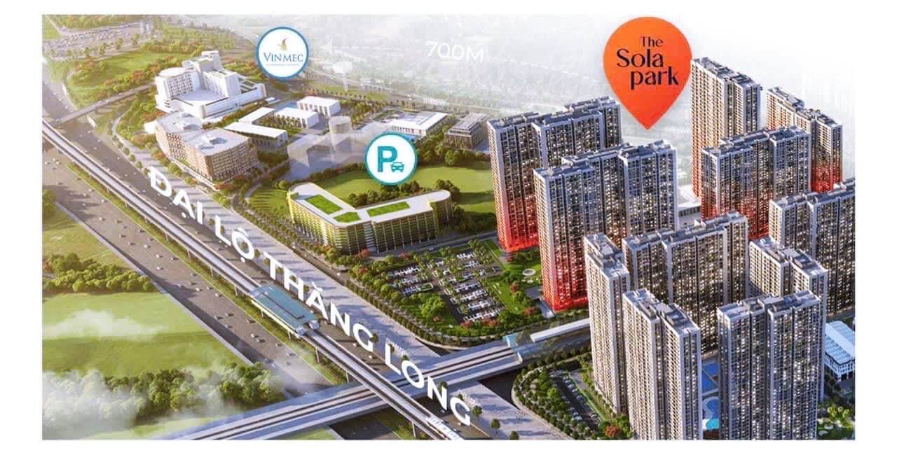 Vị trí đắc địa G5 G6 The Sola Park